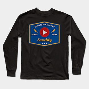 Sanctity // Play Button Long Sleeve T-Shirt